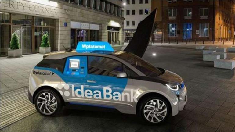 Το BMW i3 μετατράπηκε σε ATM!